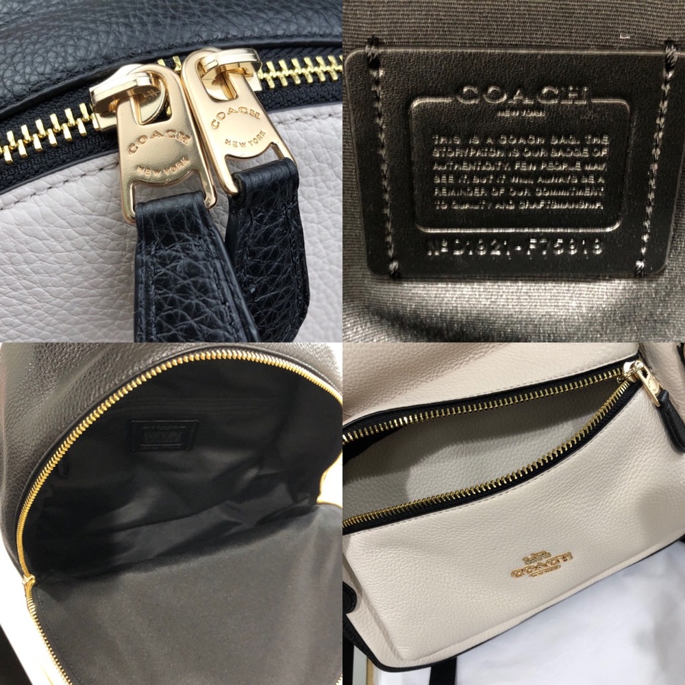 NEW Coach Color Block Charlie Medium Backpack - Picture 8 of 8